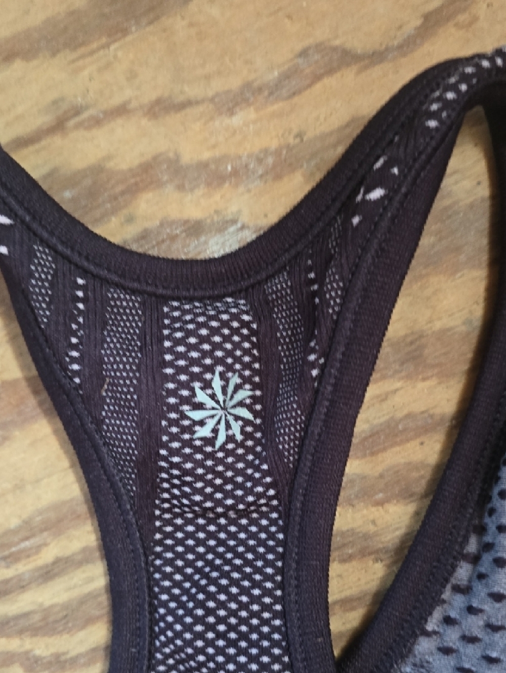 Athleta Purple Mesh Racerback Workout Tank - Picture 4 of 4